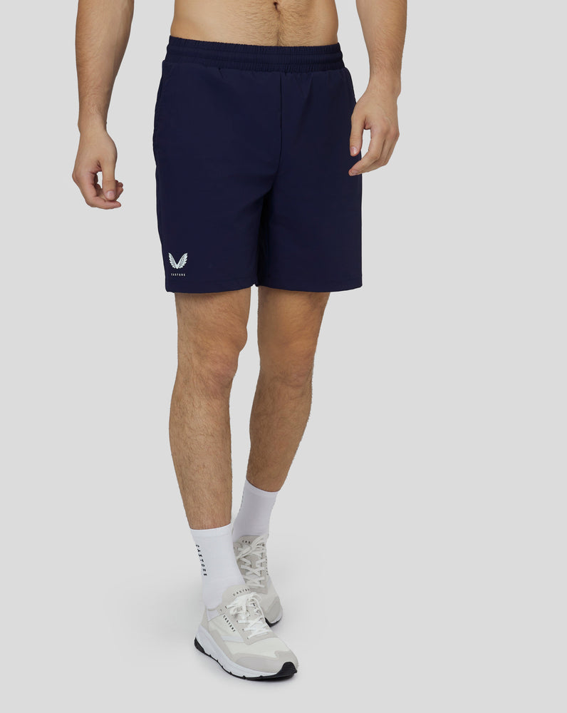 Pantalones cortos tejidos transpirables Active para hombre - Azul marino