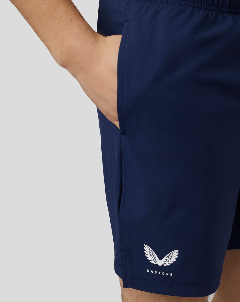 Hombre Shorts 6" tejidos elásticos - Azul Marino