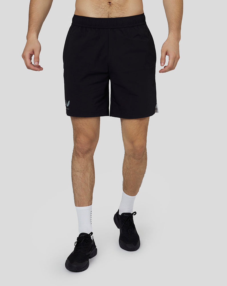 Pantalones cortos de tejido ligero Rise para hombre - Negro