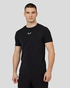 Camiseta de entrenamiento Zone Ventilated para hombre - Negro/Azul