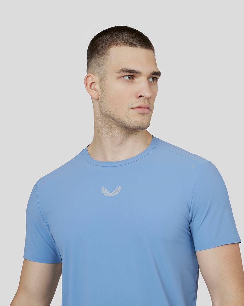 Camiseta de entrenamiento Zone Ventilated para hombre - Gris/Azul