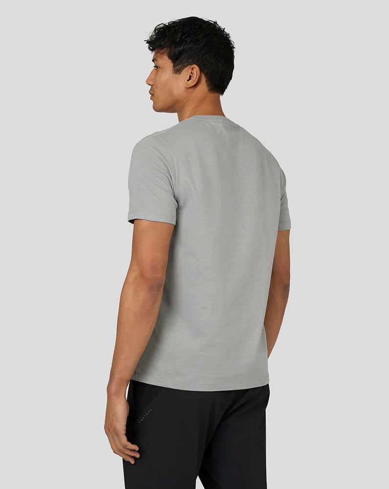 Hombre Flex Camiseta tejida de manga corta - Acero