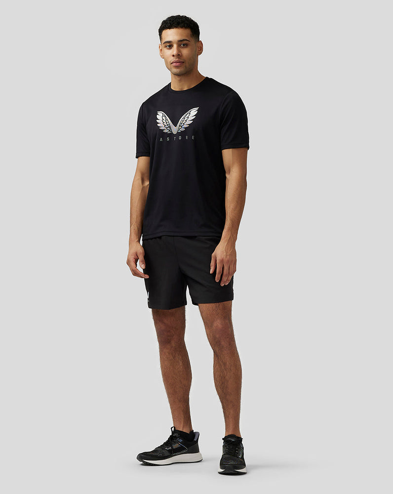 Hombre Adapt Camiseta gráfica de manga corta - Negro