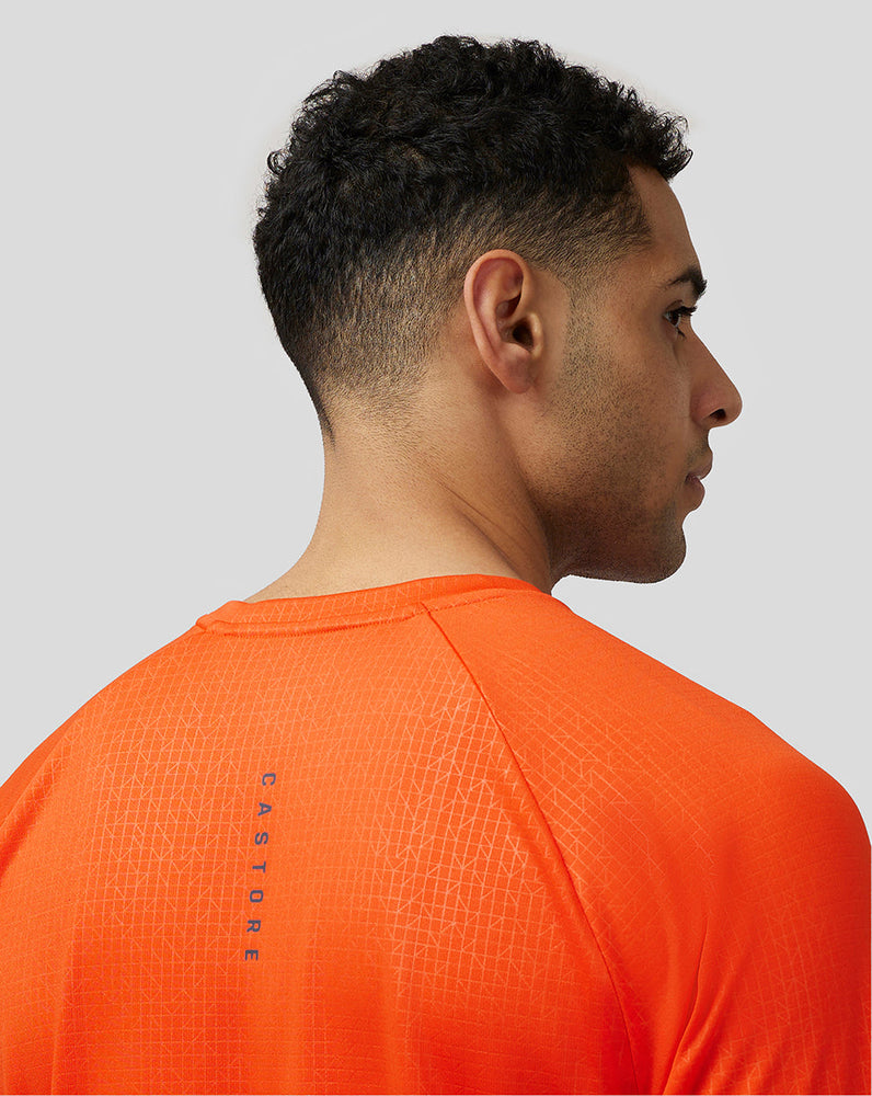 Hombre Adapt Camiseta estampada de manga corta - Naranja