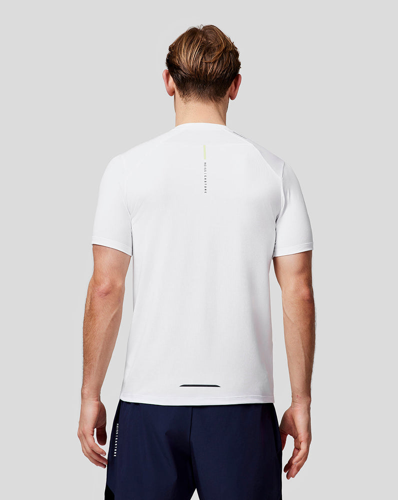 Men's Reiss Short Sleeve Performance T-Shirt - White