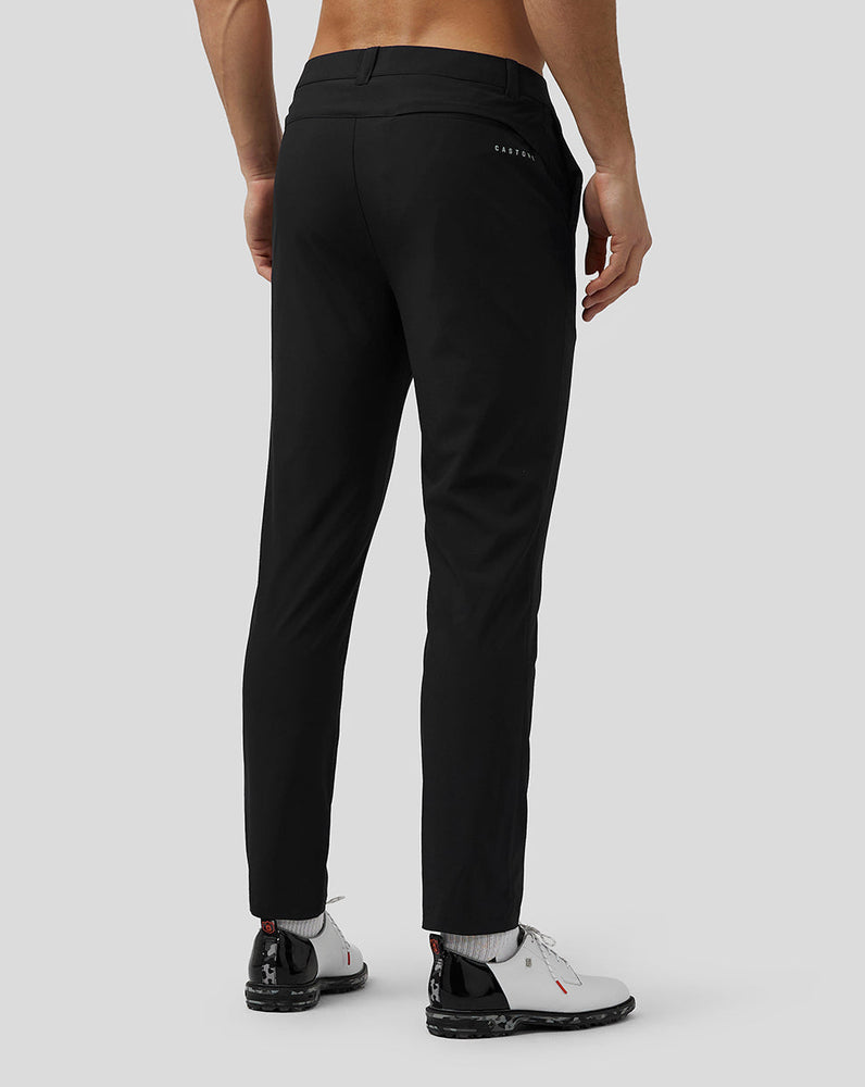 Pantalón impermeable de golf para hombre - Negro