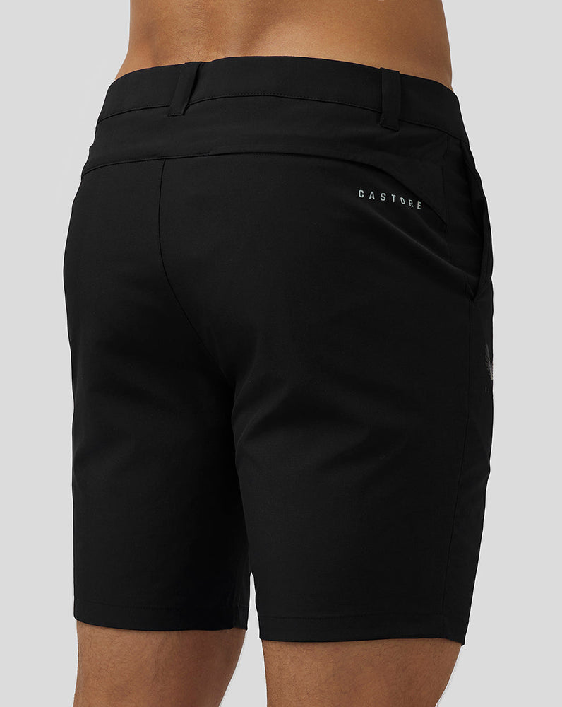 Pantalón corto impermeable de golf para hombre - Negro