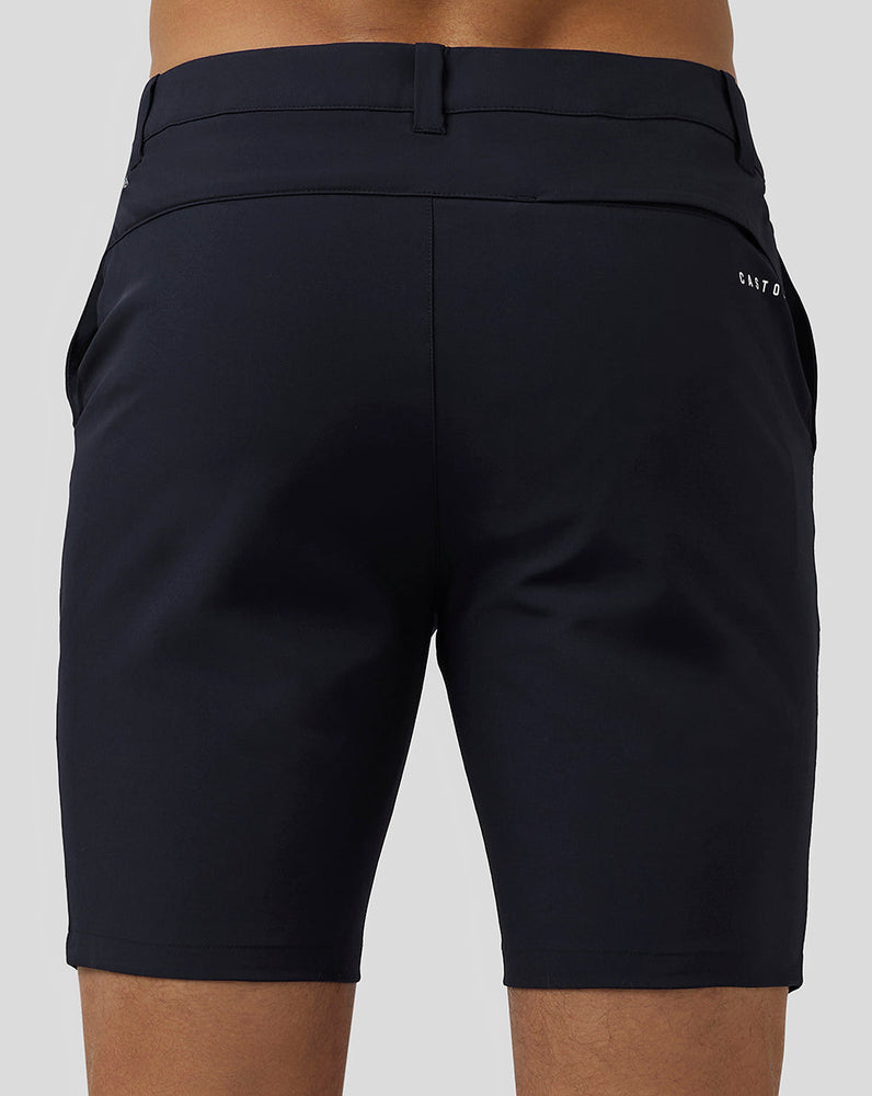 Pantalón corto impermeable de golf para hombre - Midnight Navy