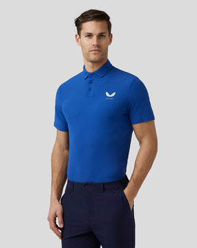 Hombre Polo de golf Essential - Azul real