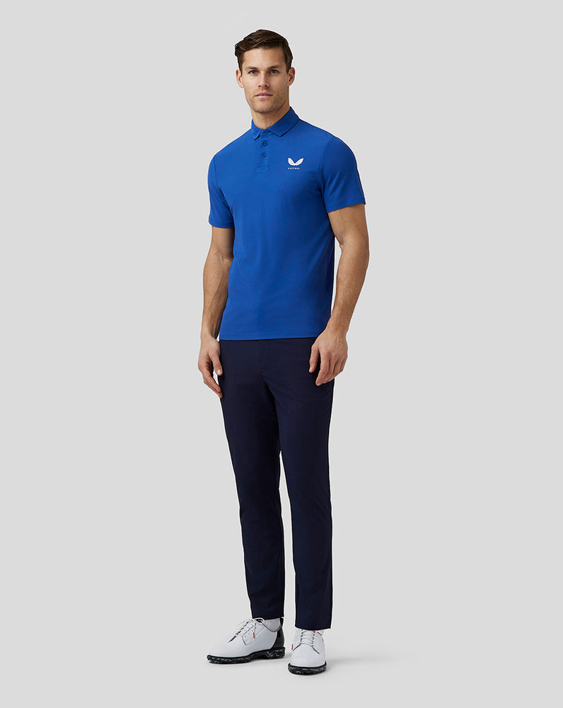 Hombre Polo de golf Essential - Azul real