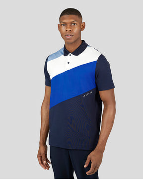 Polo de hombre Golf Essential Short Sleeve Colourblock - Azul marino