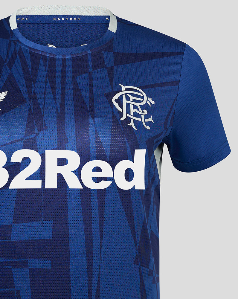 Camiseta de entrenamiento del Rangers 23/24 Matchday para mujer - Azul/Gris