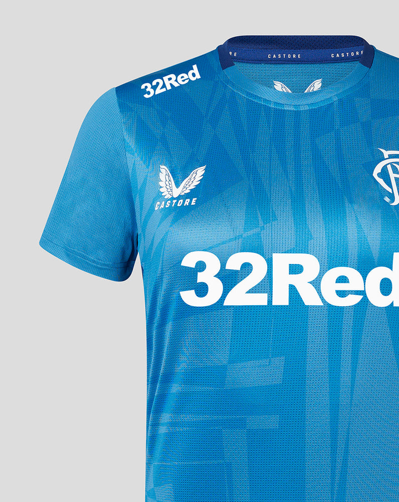 Camiseta de entrenamiento Rangers 23/24 para mujer - Azul/Azul marino