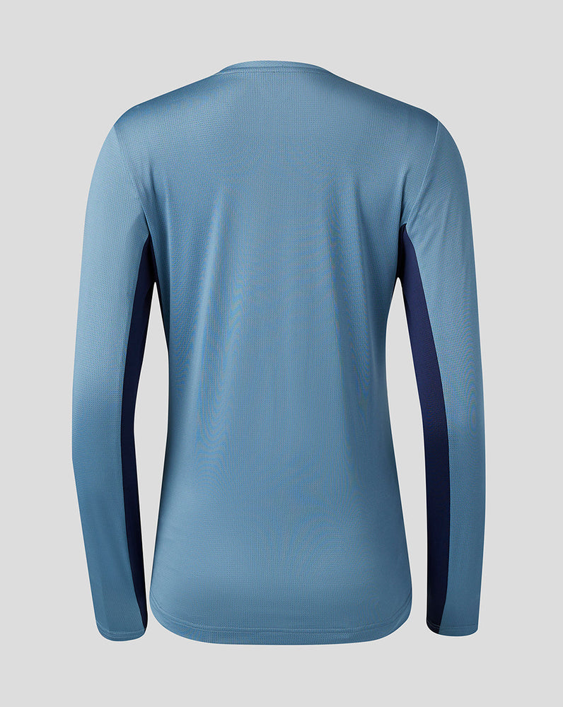 Camiseta de entrenamiento de manga larga Newcastle 23/24 Players mujer azul