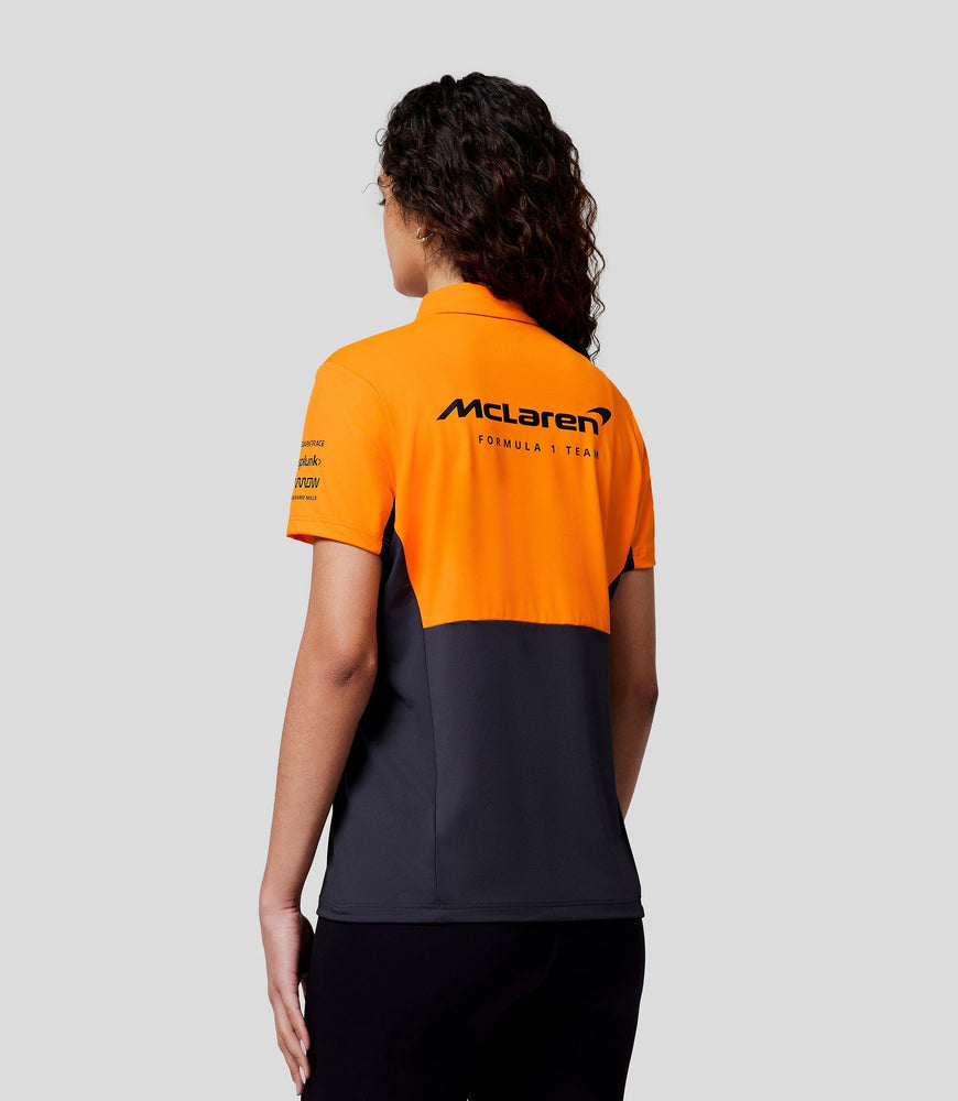 Polo oficial McLaren Teamwear para mujer Fórmula 1