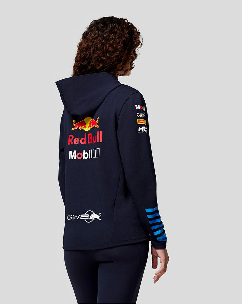 Sudadera con capucha oficial Teamline Oracle Red Bull Racing de mujer - Night Sky