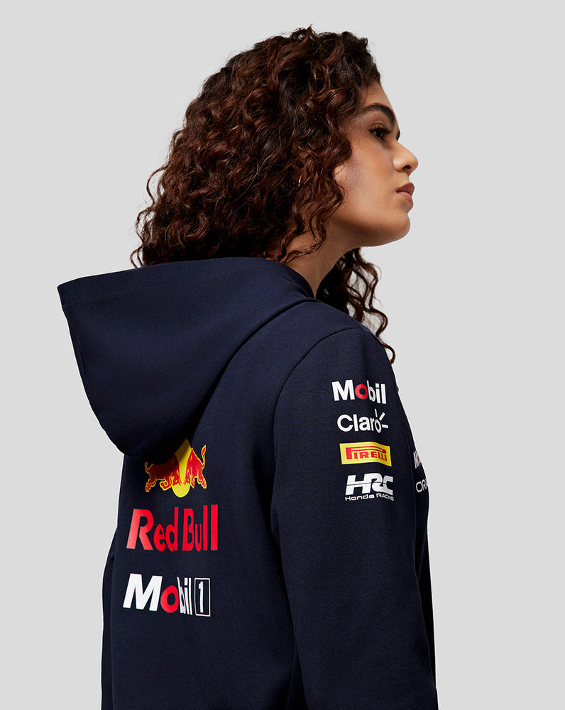 Sudadera con capucha oficial Teamline Oracle Red Bull Racing de mujer - Night Sky
