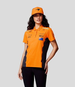 Polo oficial de McLaren Teamwear para mujer Oscar Piastri Fórmula 1