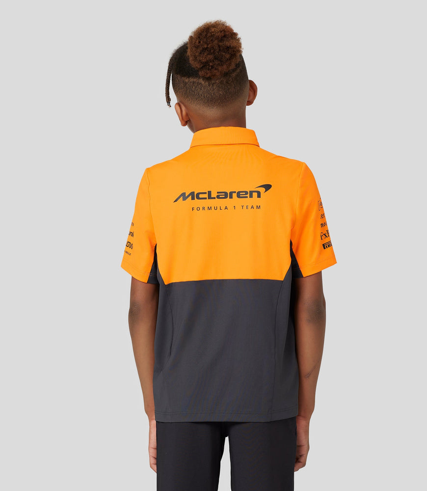 Polo oficial Junior McLaren Teamwear Fórmula 1