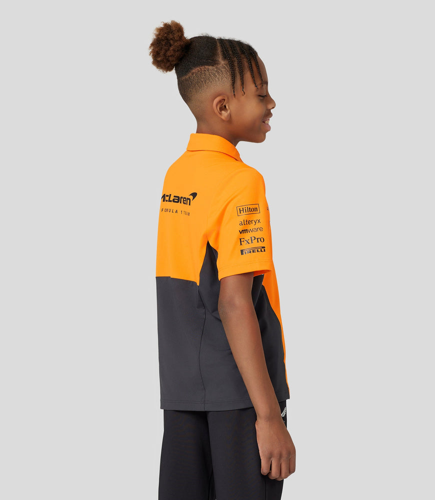 Polo oficial Junior McLaren Teamwear Fórmula 1