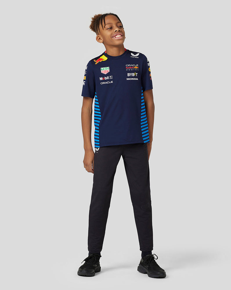 Camiseta oficial Oracle Red Bull Racing Junior Teamline Set Up - Night Sky
