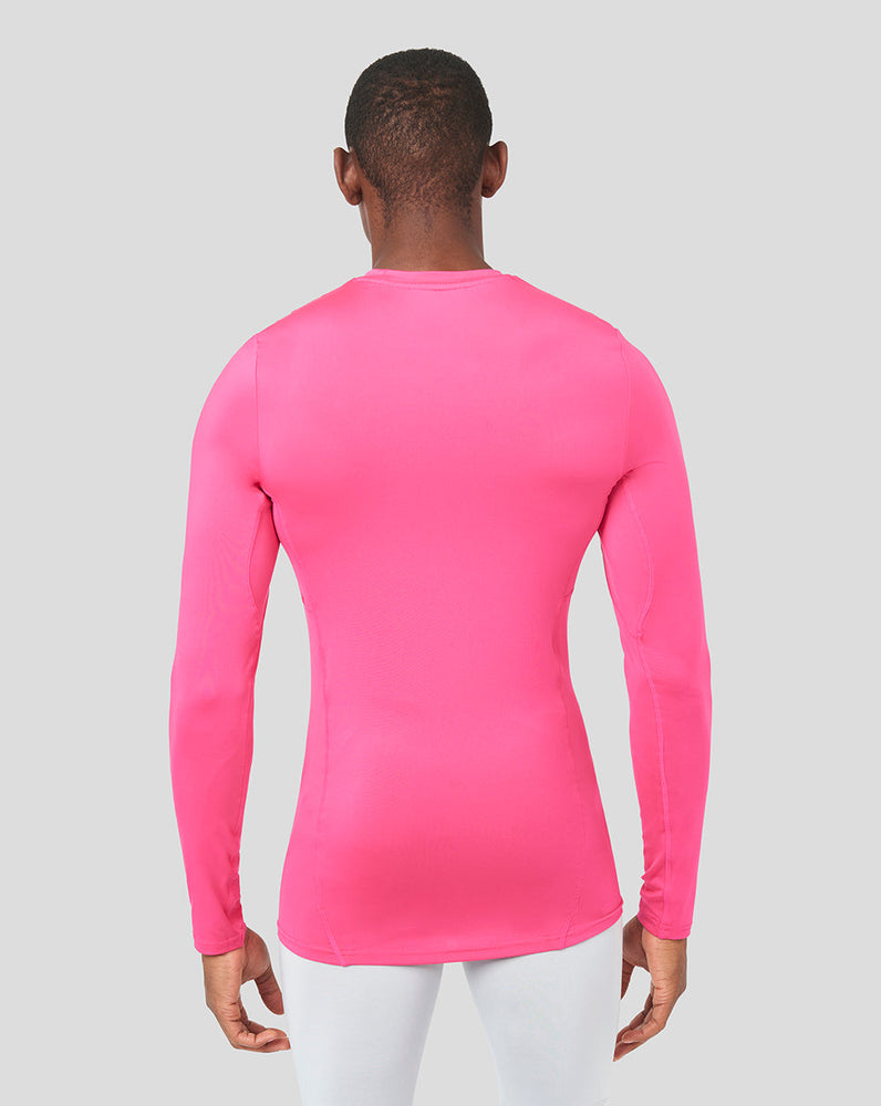 camiseta naffta manga larga rosa