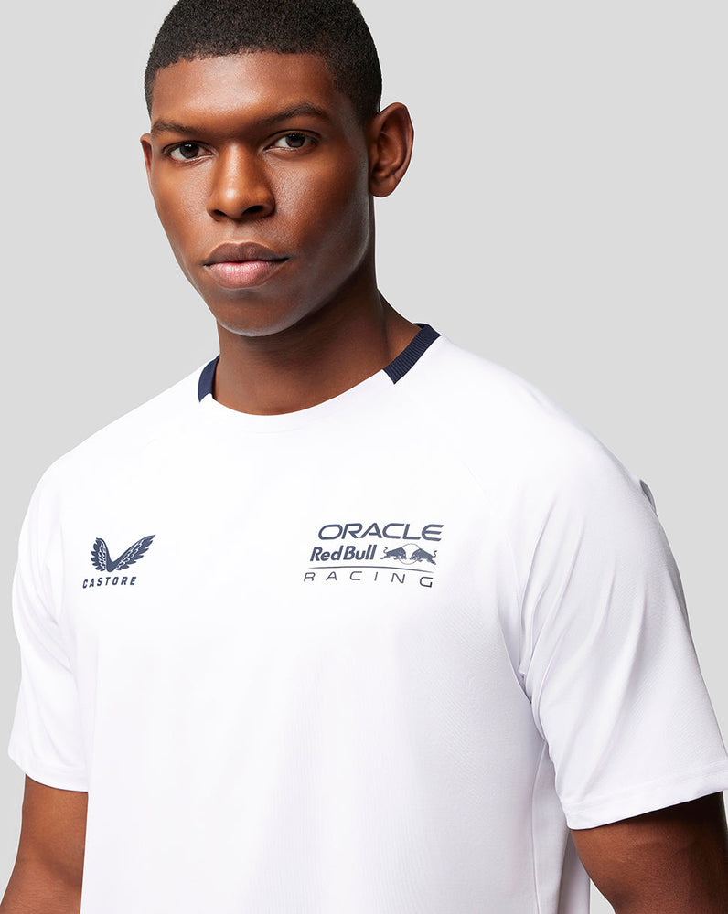 CAMISETA ORACLE RED BULL RACING LIFESTYLE HOMBRE - BLANCO