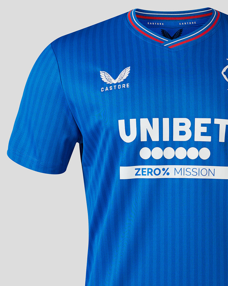 Réplica de camiseta local Rangers FC 23/24 para hombre - Azul