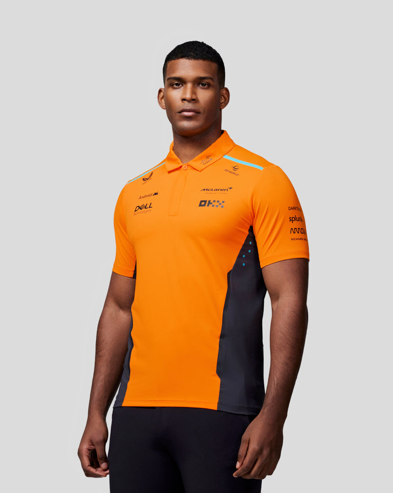 Polo oficial de McLaren Teamwear para hombre Fórmula 1