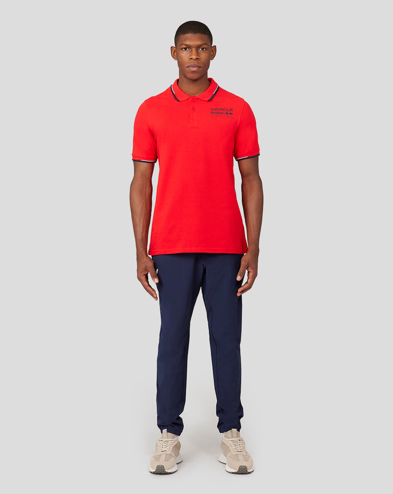 POLO ORACLE RED BULL RACING UNISEX CORE – FLAME SCARLET