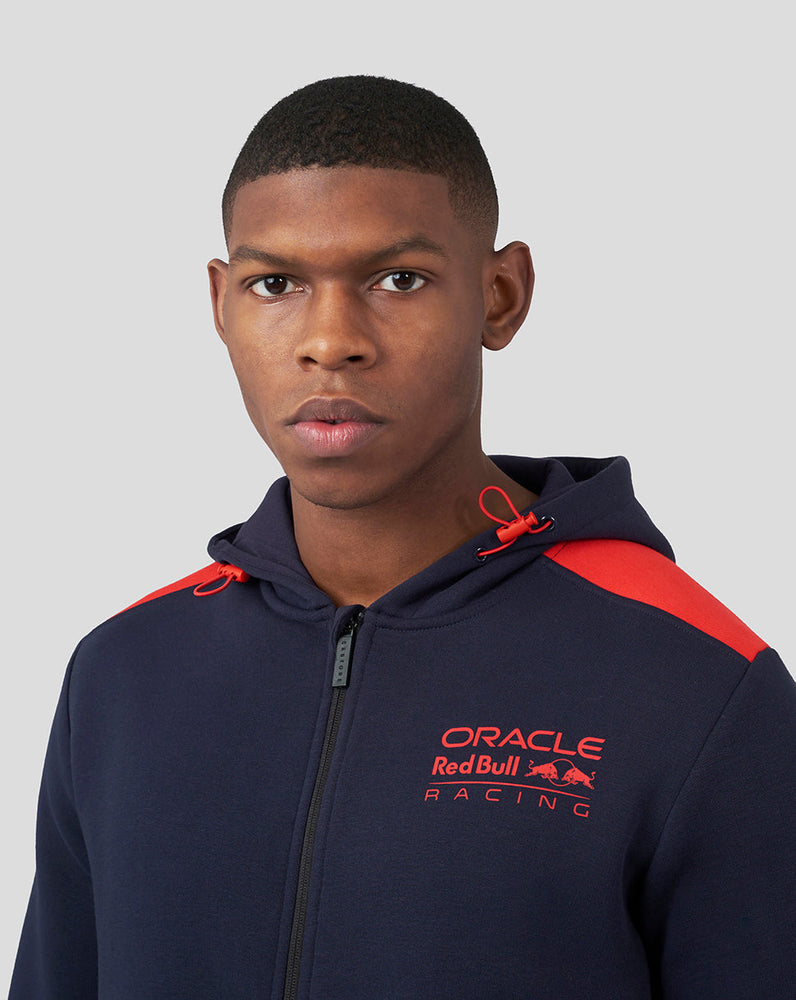 ORACLE RED BULL RACING UNISEX COLOR BLOCK CREMALLERA COMPLETA - NIGHT SKY/FLAME SCARLET