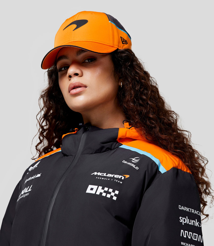Chaqueta acolchada larga unisex McLaren Official Teamwear Fórmula 1